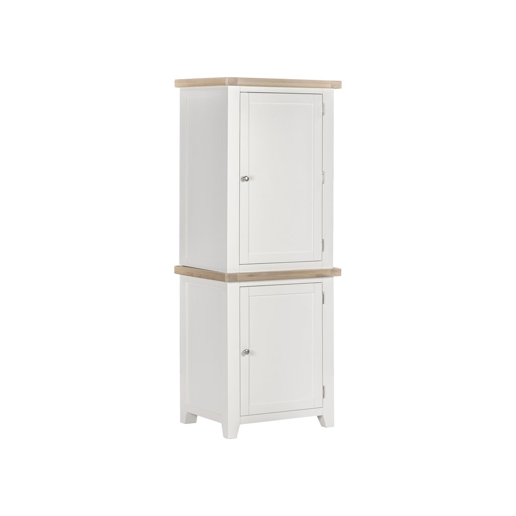Bibury Single Larder in Painted / Oak
