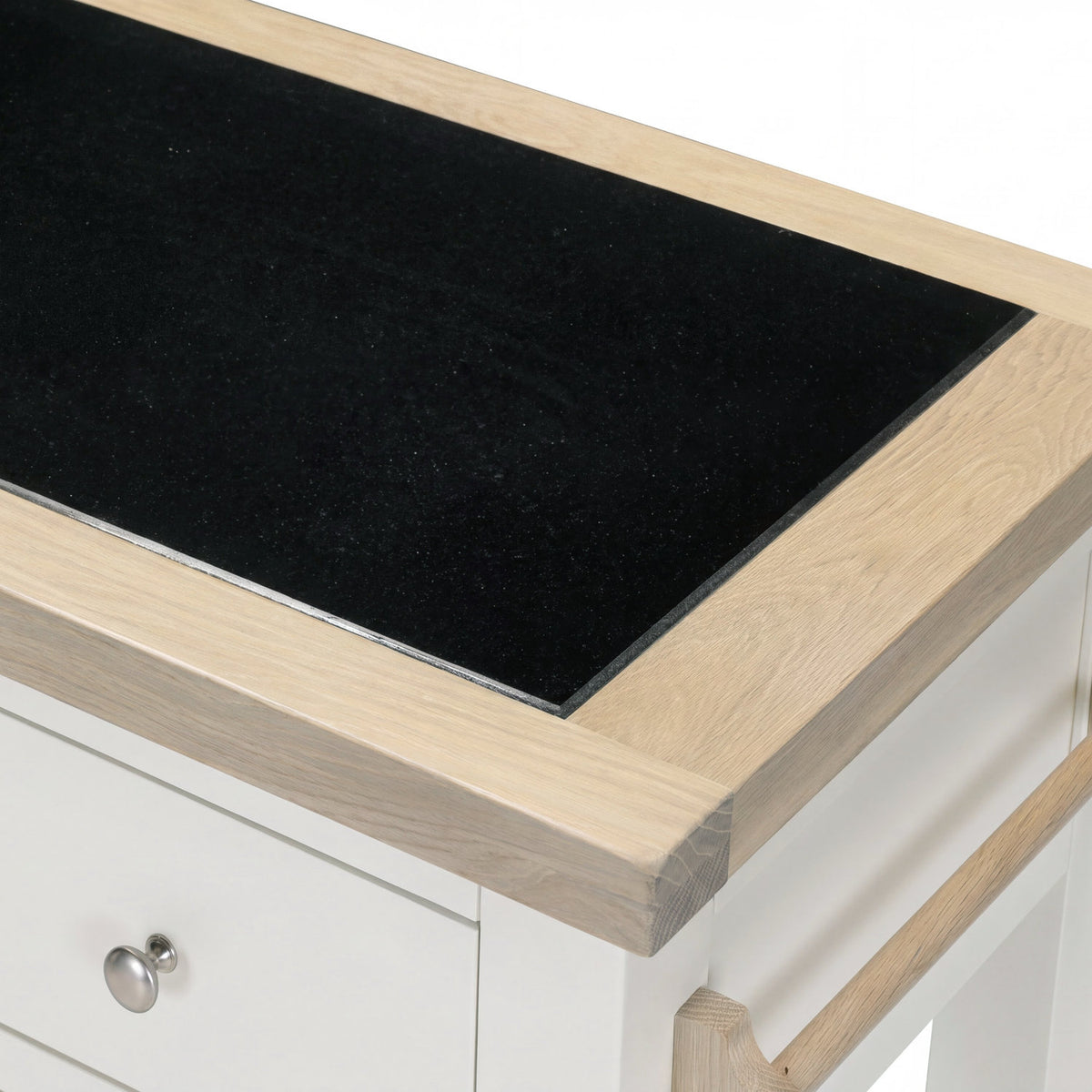 Bibury Small Kitchen Island in Painted / Oak