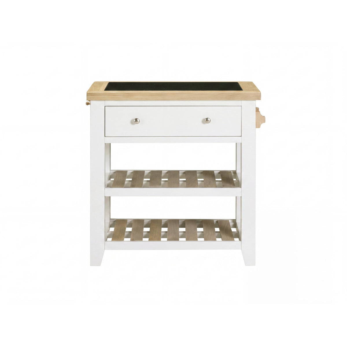 Bibury Small Kitchen Island in Painted / Oak