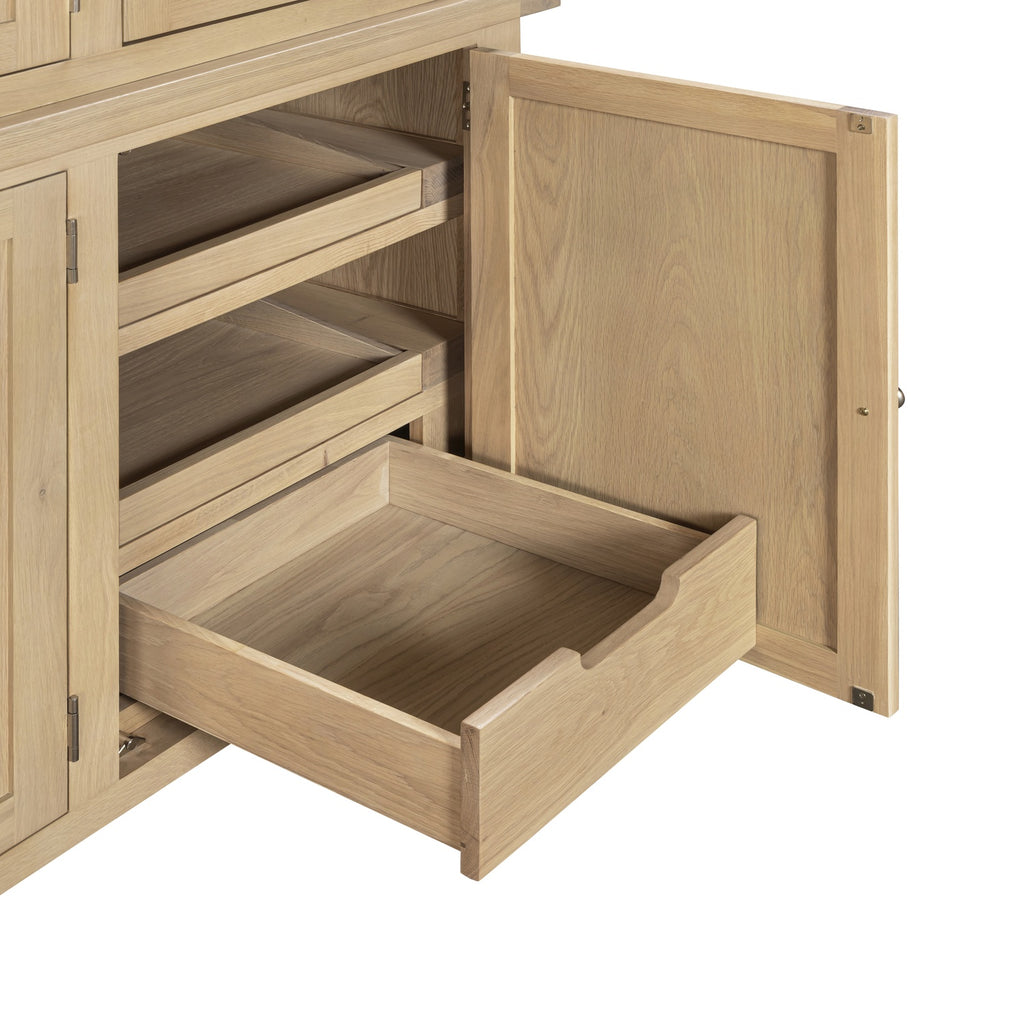 Bibury Triple Larder in Natural Oak
