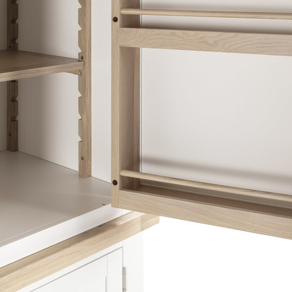 Bibury Triple Larder in Painted / Oak