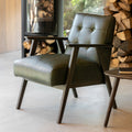 Blackhall Armchair Heritage Green Leather