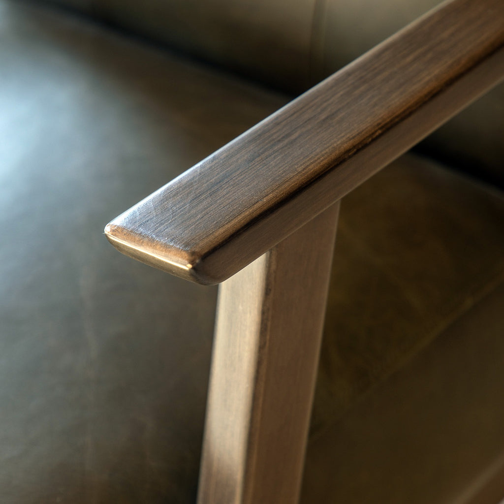 Blackhall Armchair Heritage Green Leather