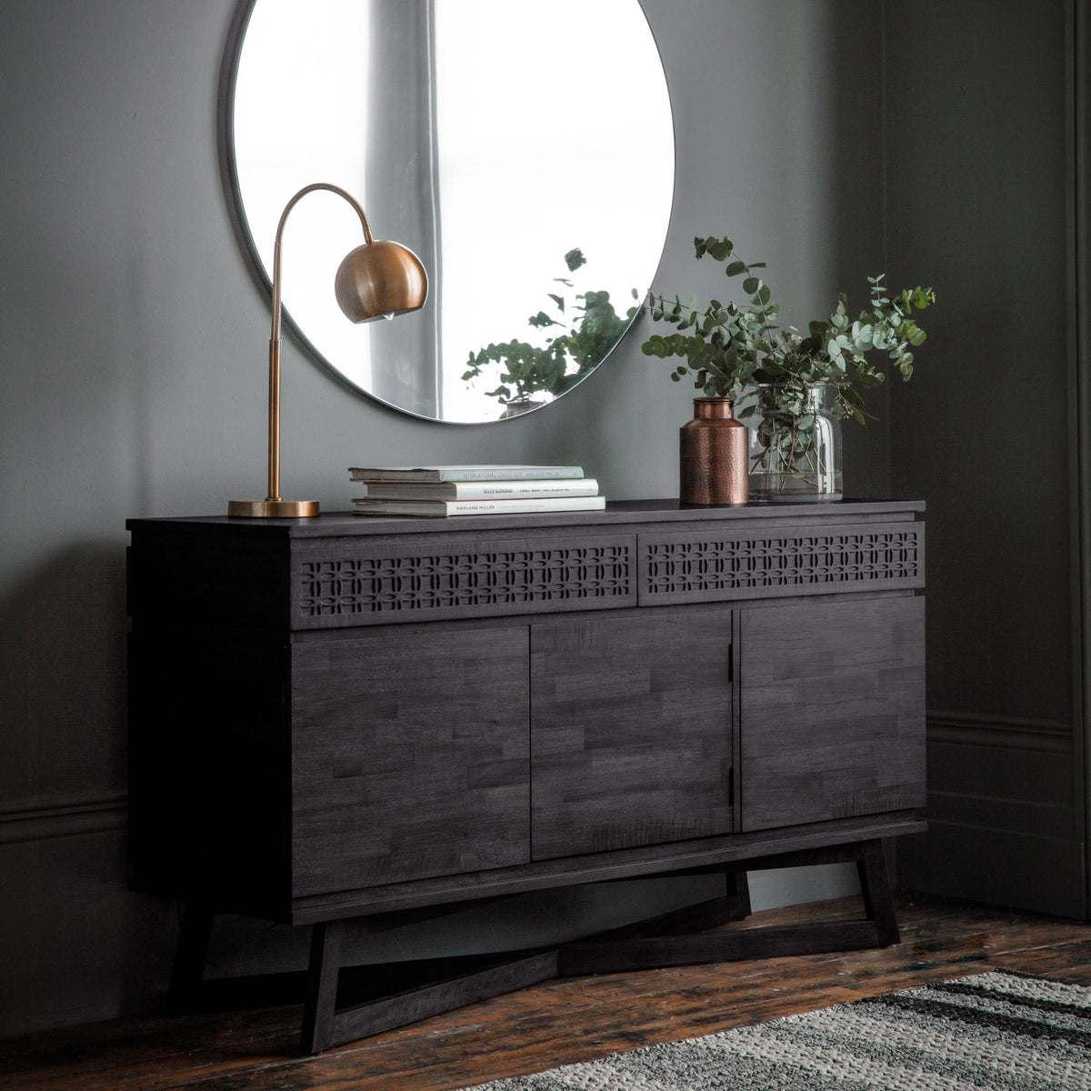 Boho Boutique 3 Door and 2 Drawer Sideboard