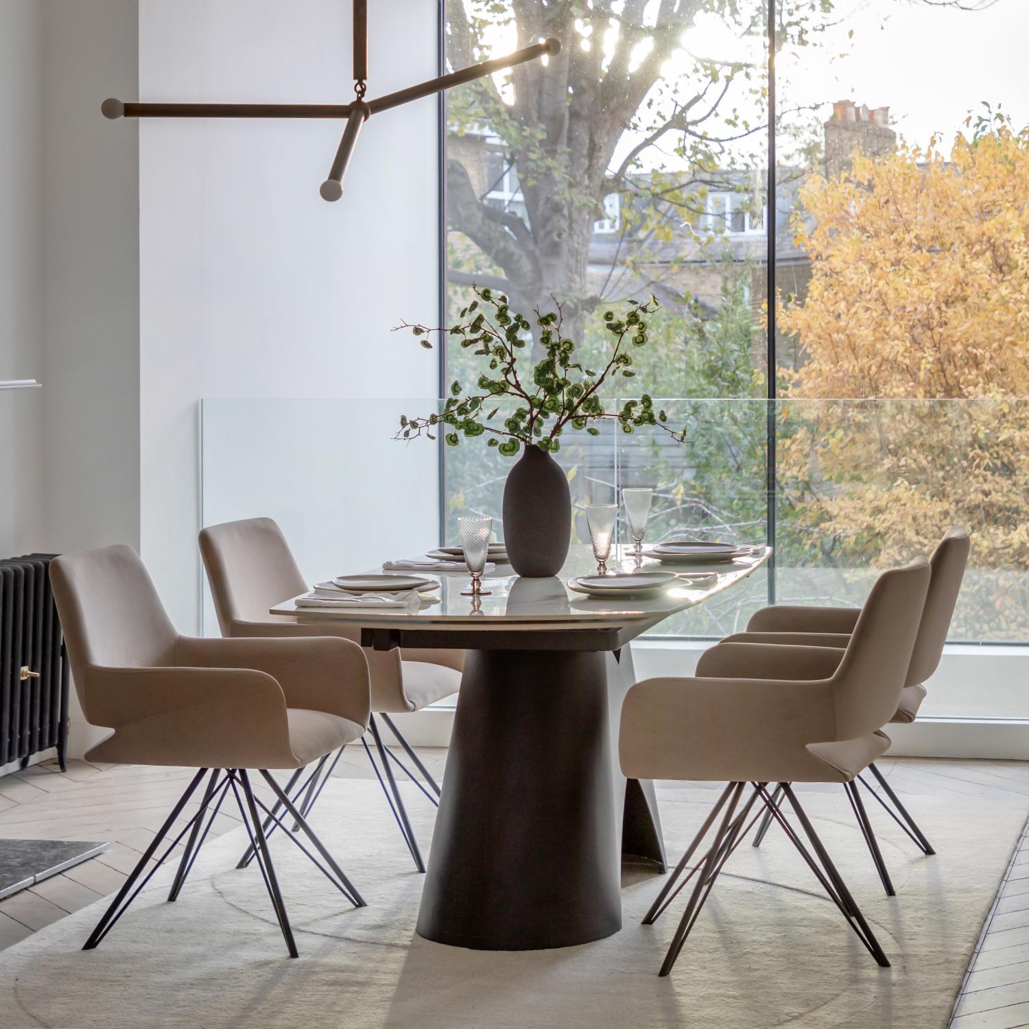 Bresso Dining Table Black