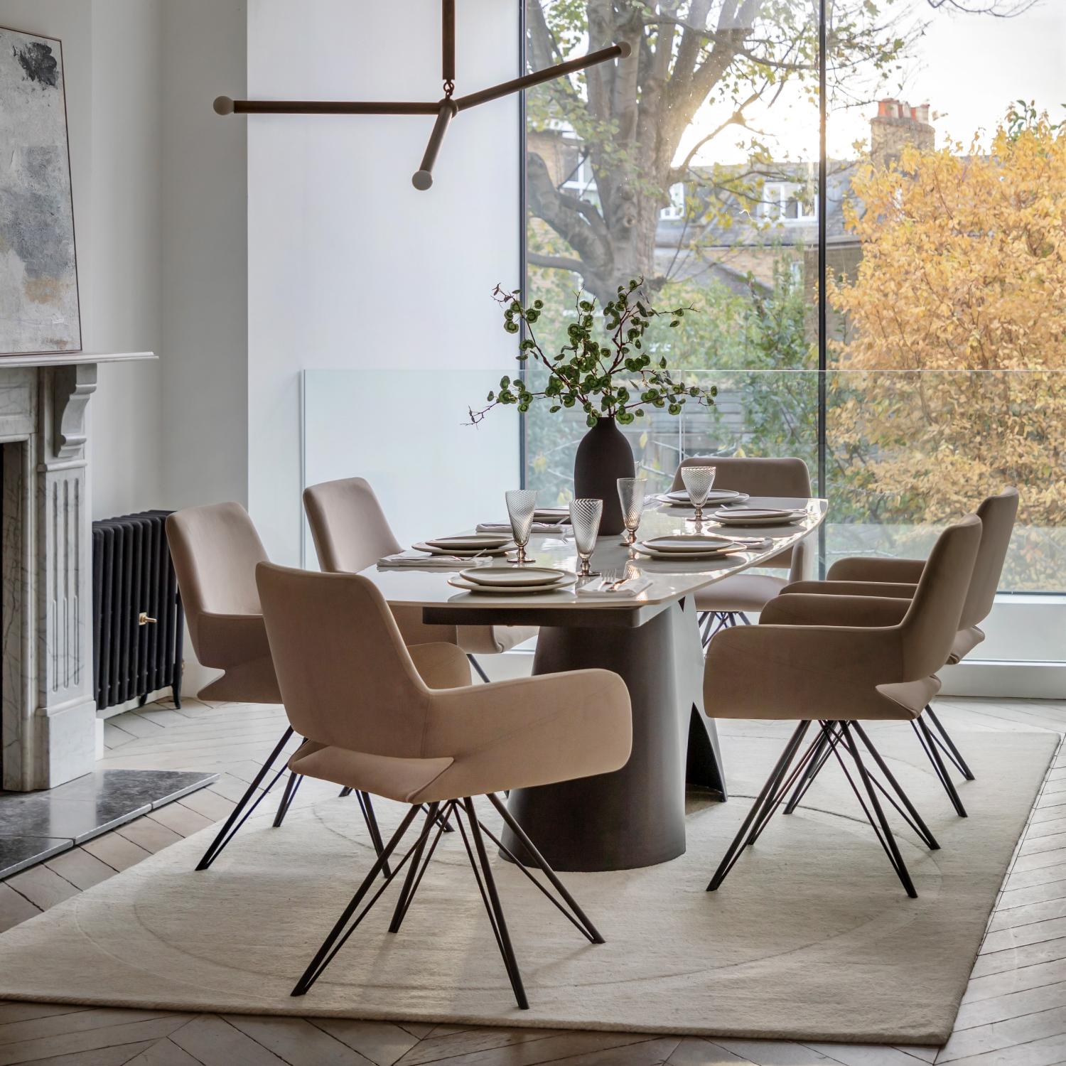 Bresso Dining Table Black