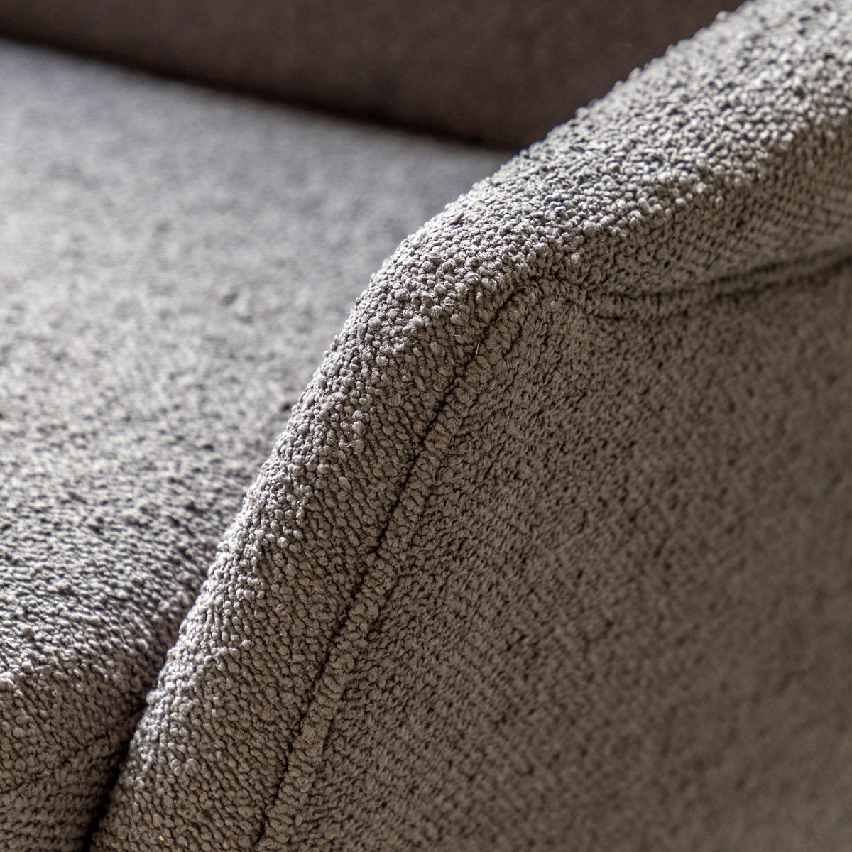 Brompton Armchair Dark Grey Linen