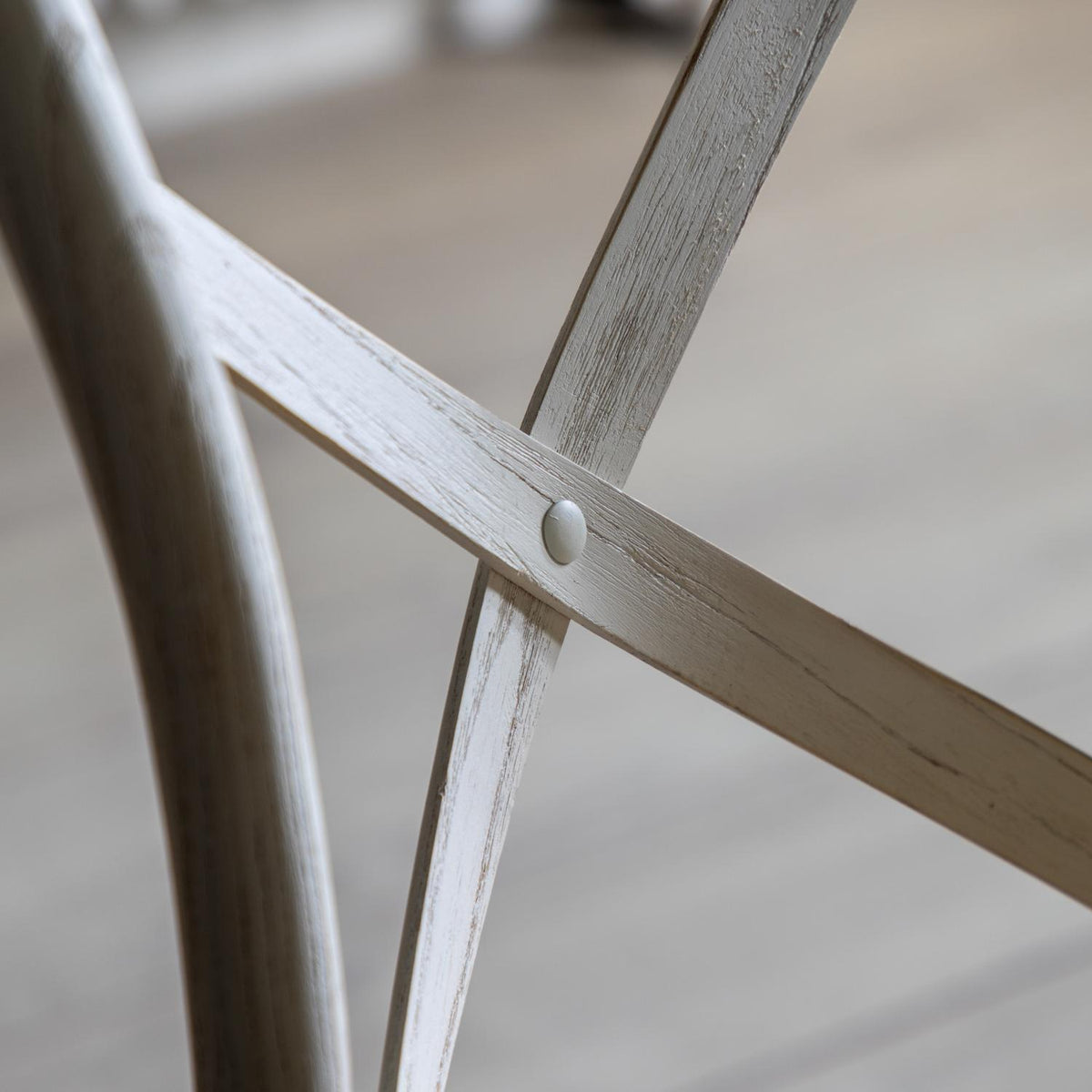 Cafe Chair White/Rattan (2pk)