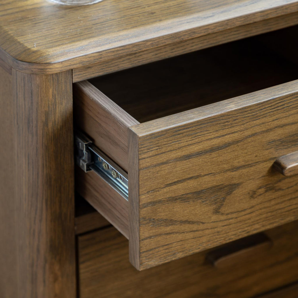 Camden 2 Drawer Bedside Walnut