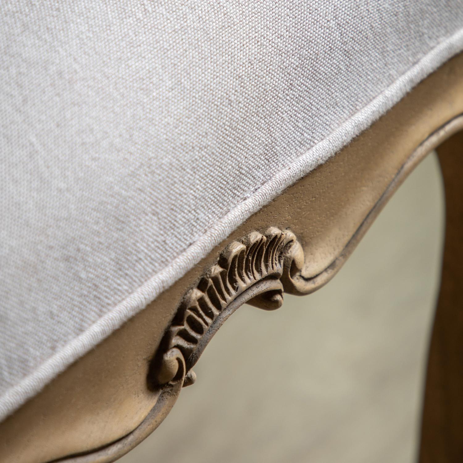 Chic Dressing Stool Weathered