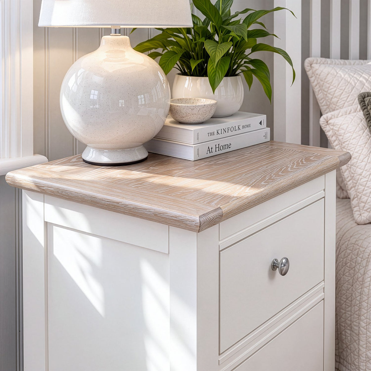 Chiltern 2 Drawer Bedside Table