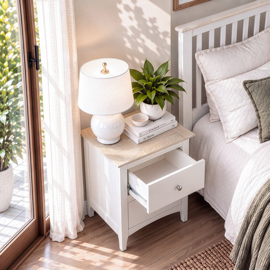 Chiltern 2 Drawer Bedside Table