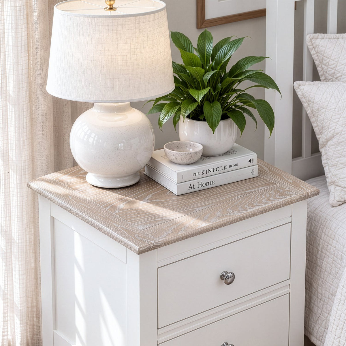 Chiltern 2 Drawer Bedside Table