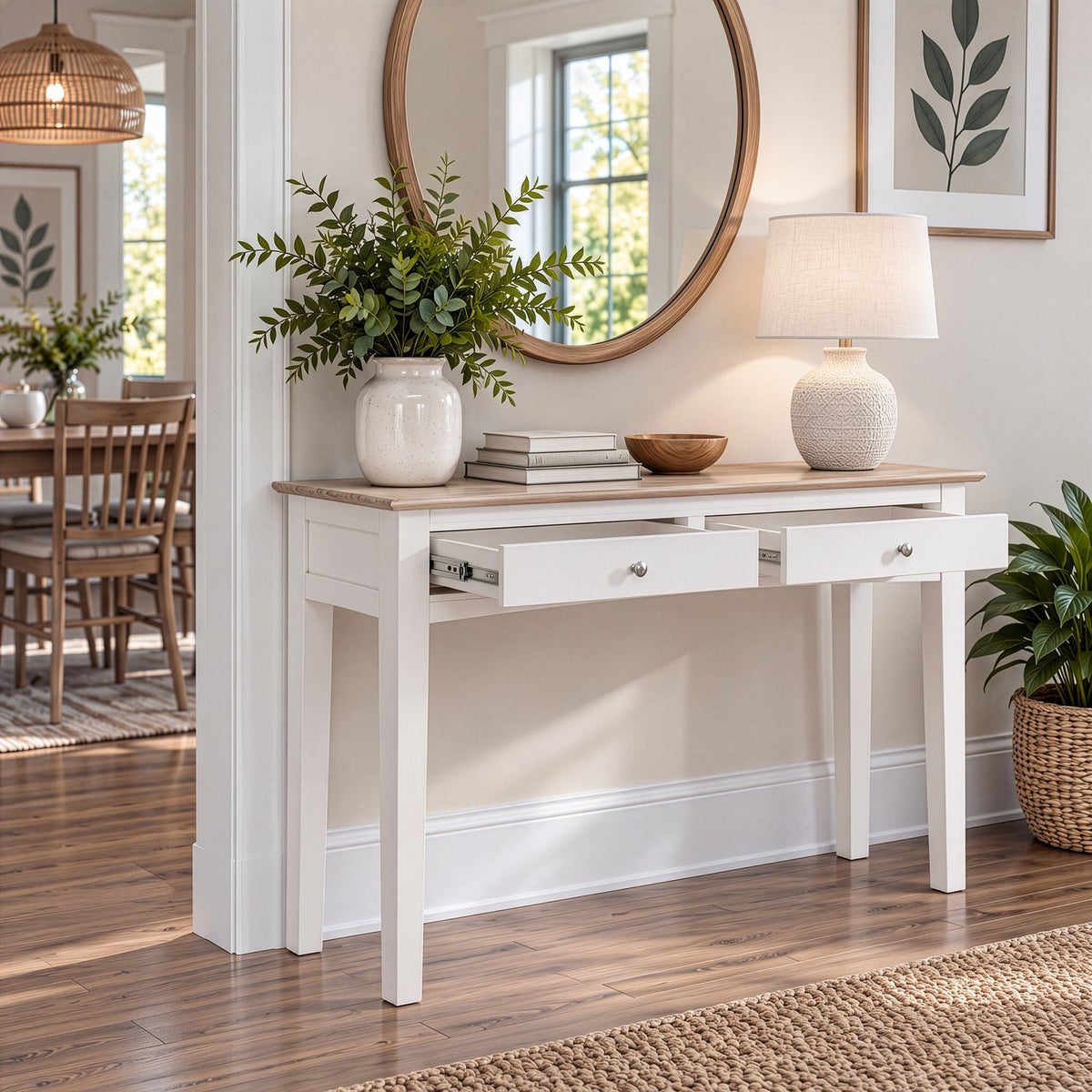 Chiltern 2 Drawer Console Table