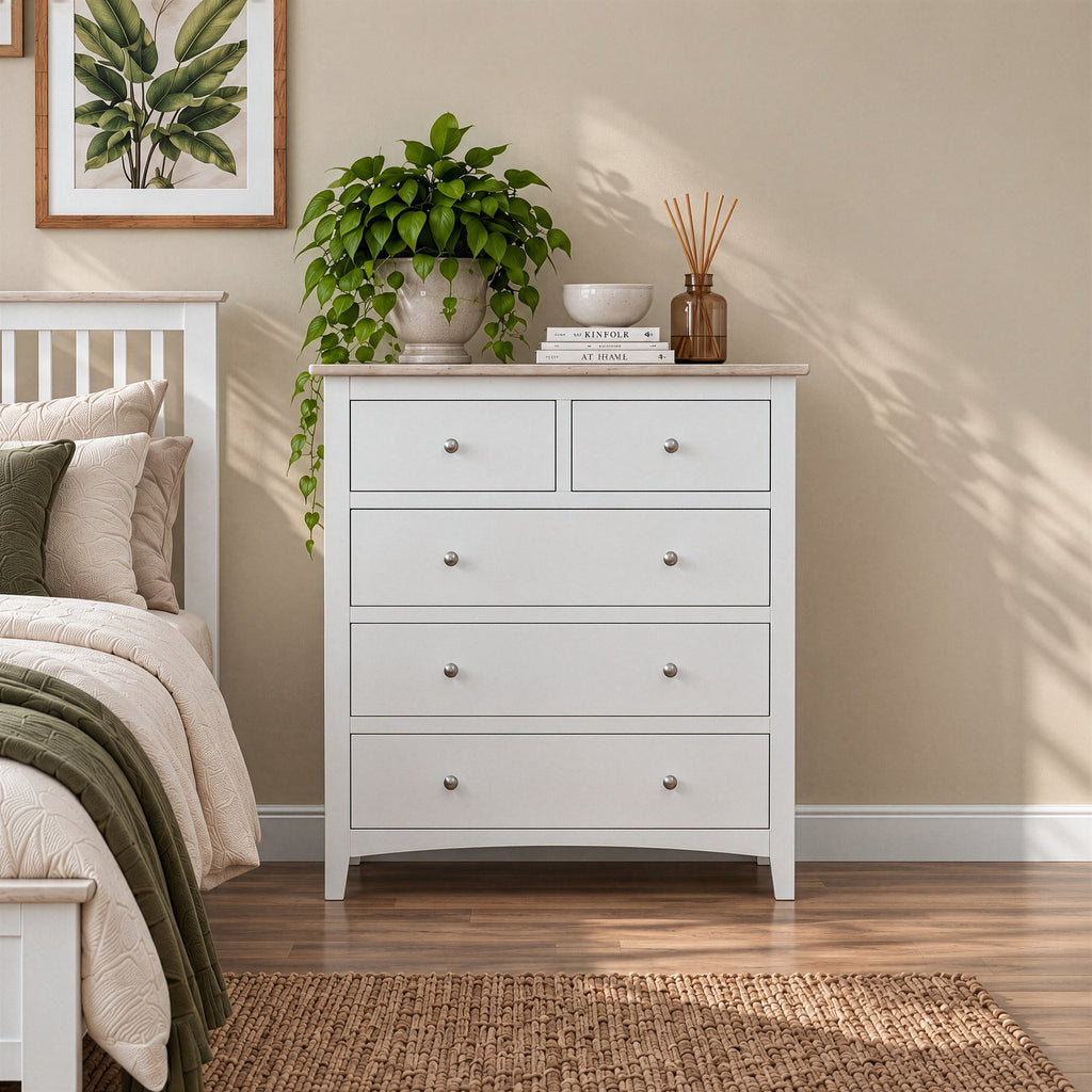 Chiltern 5 Drawer Tallboy