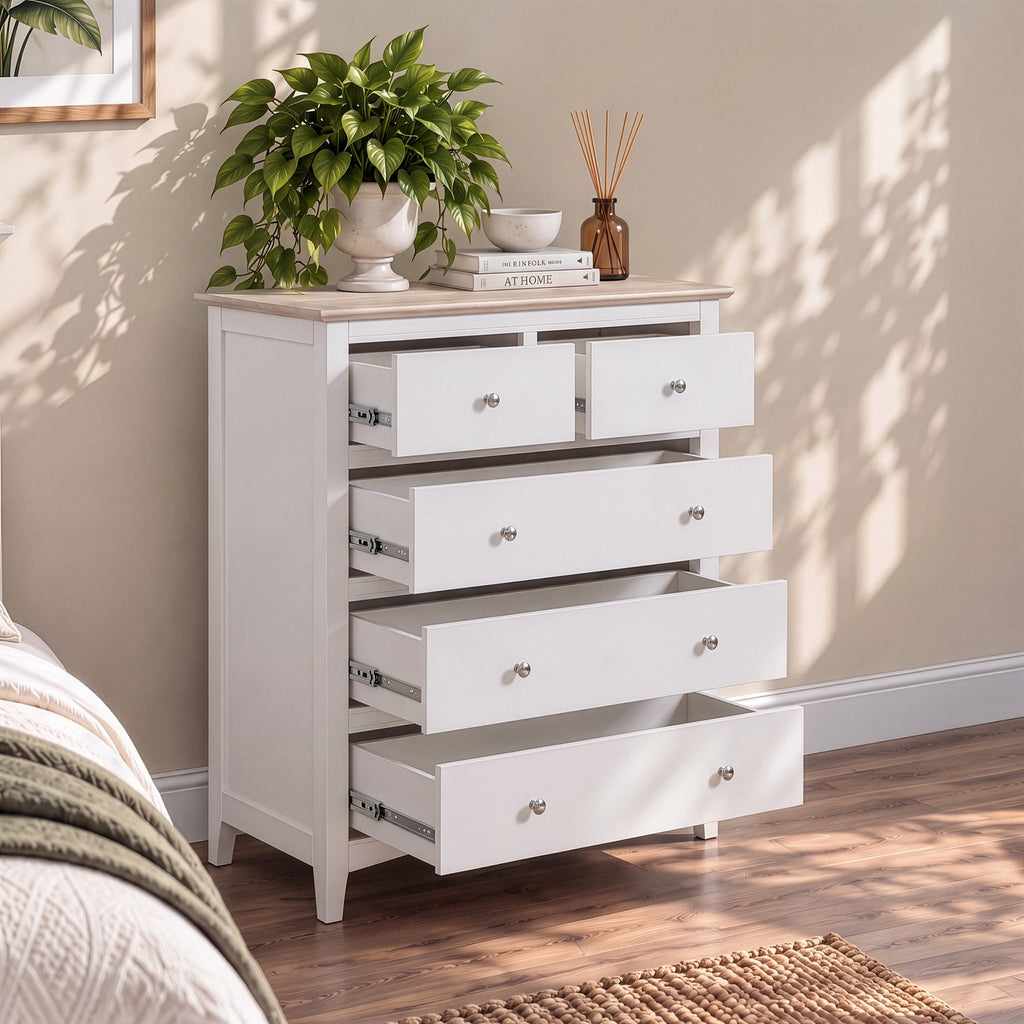 Chiltern 5 Drawer Tallboy