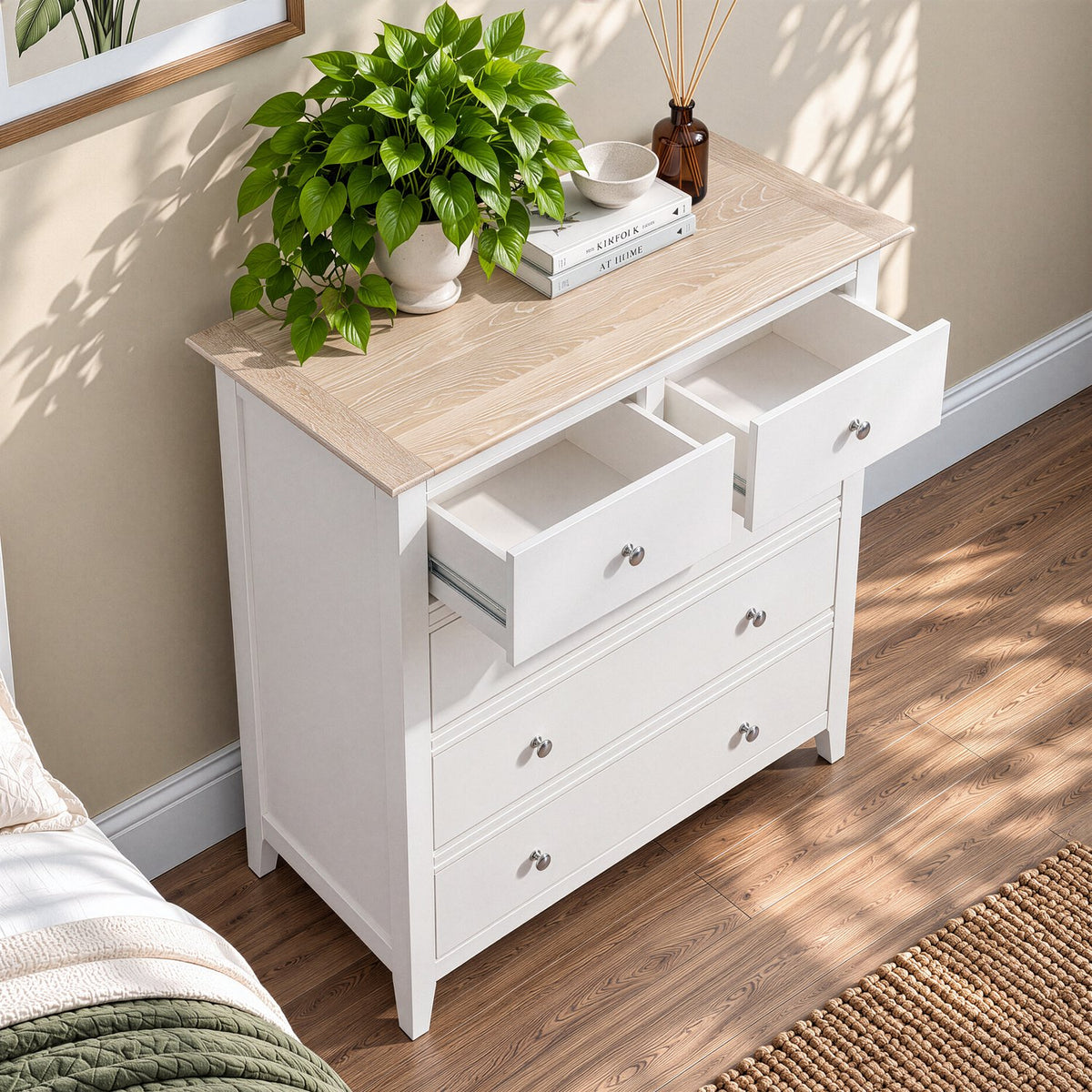 Chiltern 5 Drawer Tallboy