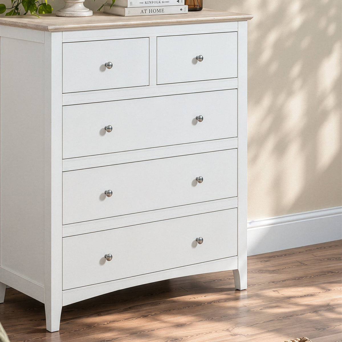 Chiltern 5 Drawer Tallboy