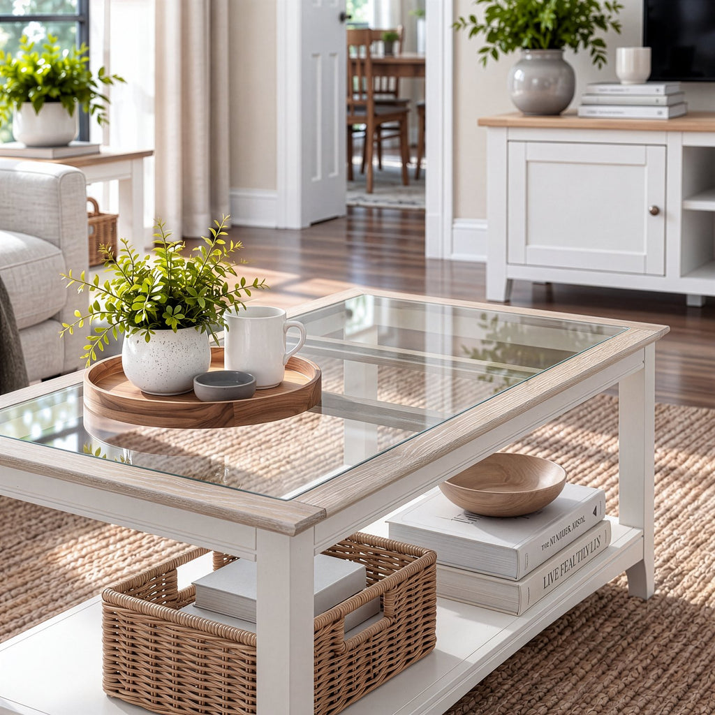 Chiltern Coffee Table with Shelf