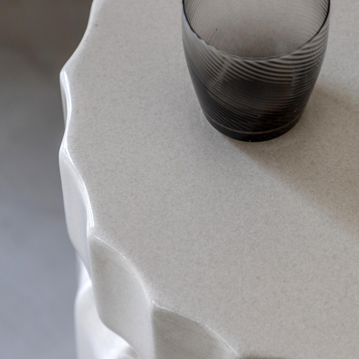 Cirella Side Table Cream