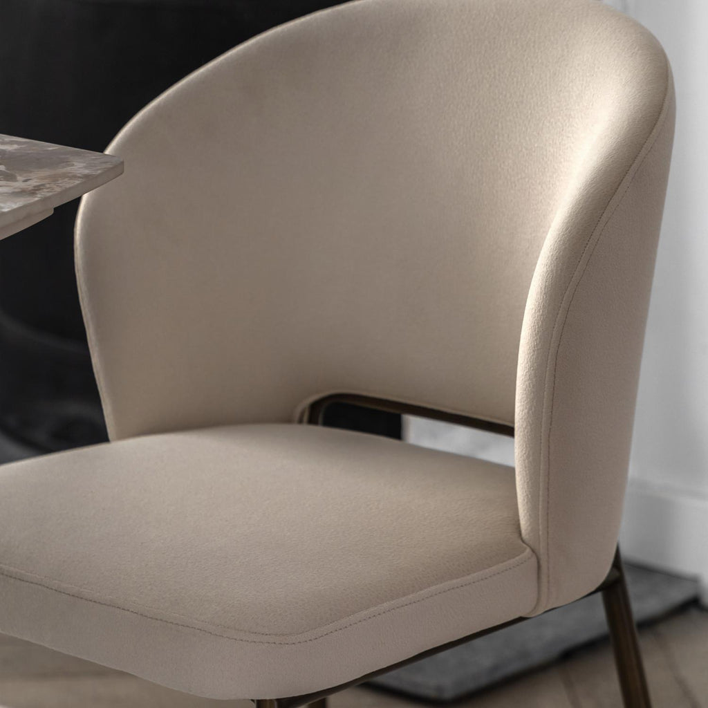 Cosenza Dining Chair Vanilla (2pk)