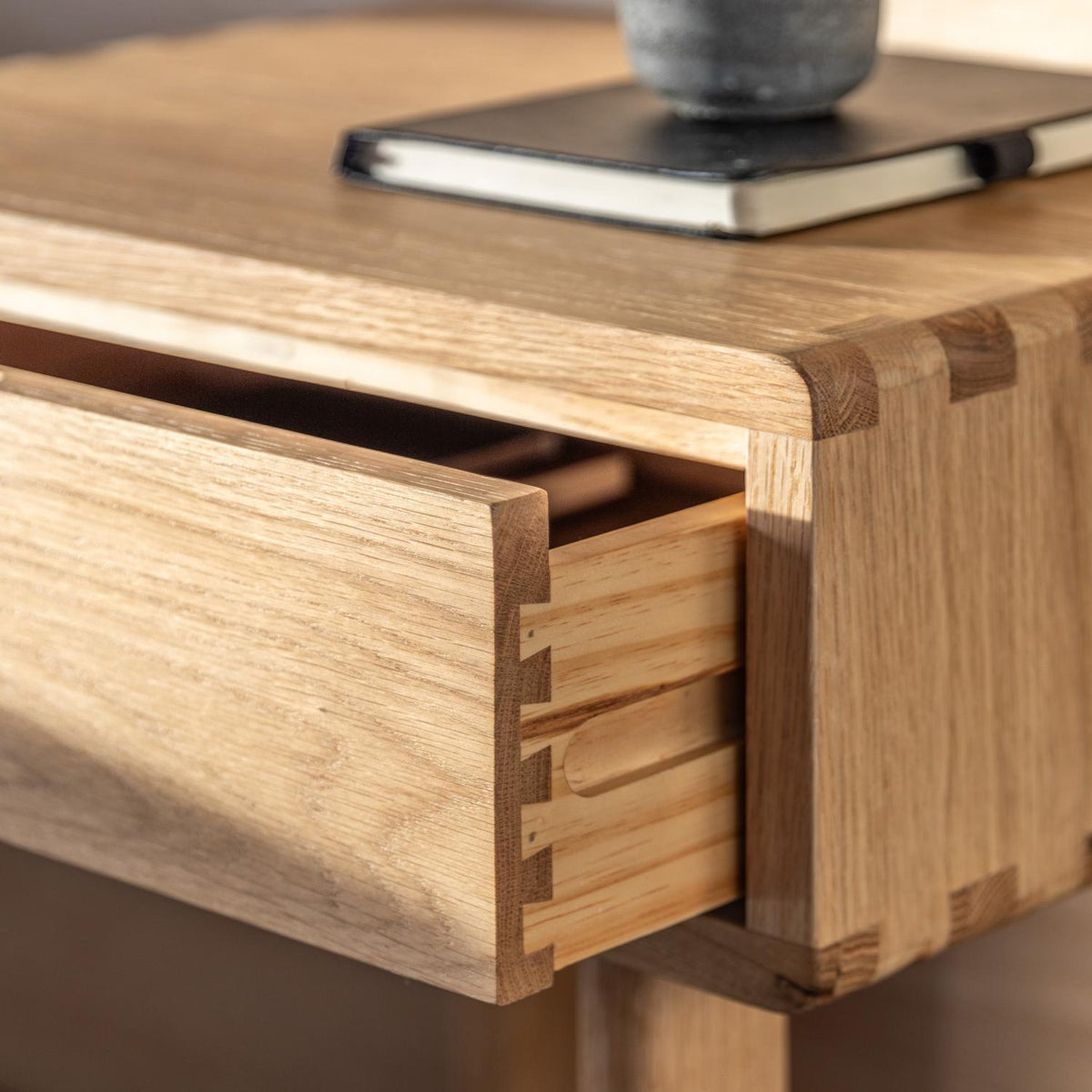 Craft 1 Drawer Bedside Natural