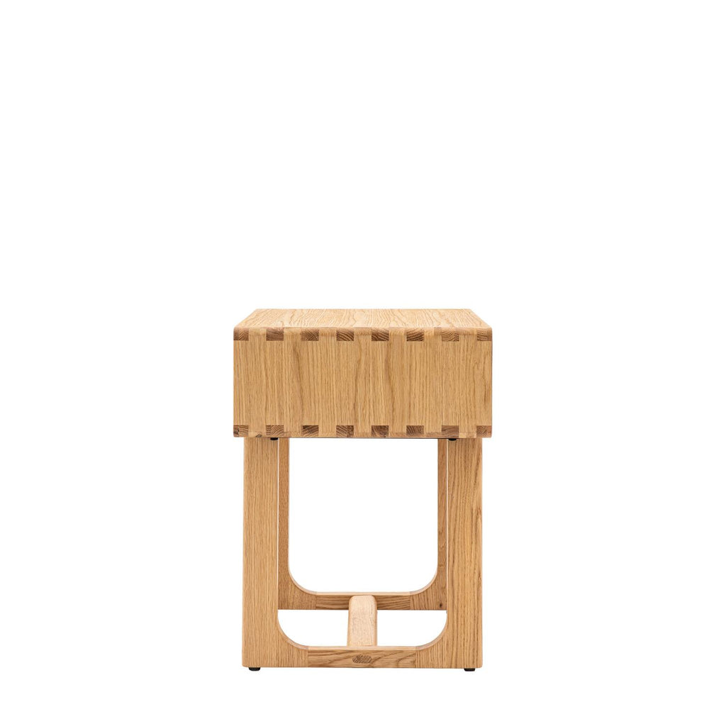 Craft 1 Drawer Bedside Natural