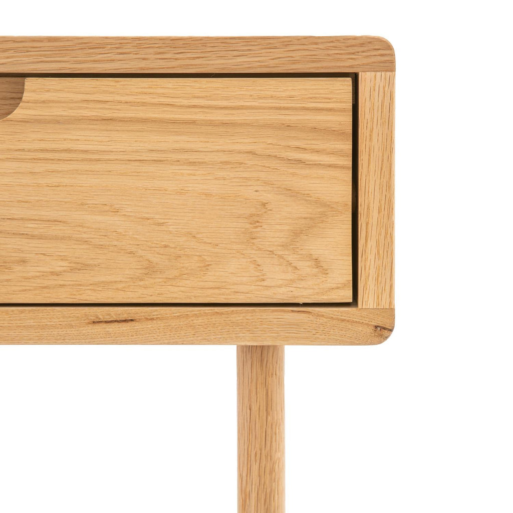 Craft 1 Drawer Bedside Natural