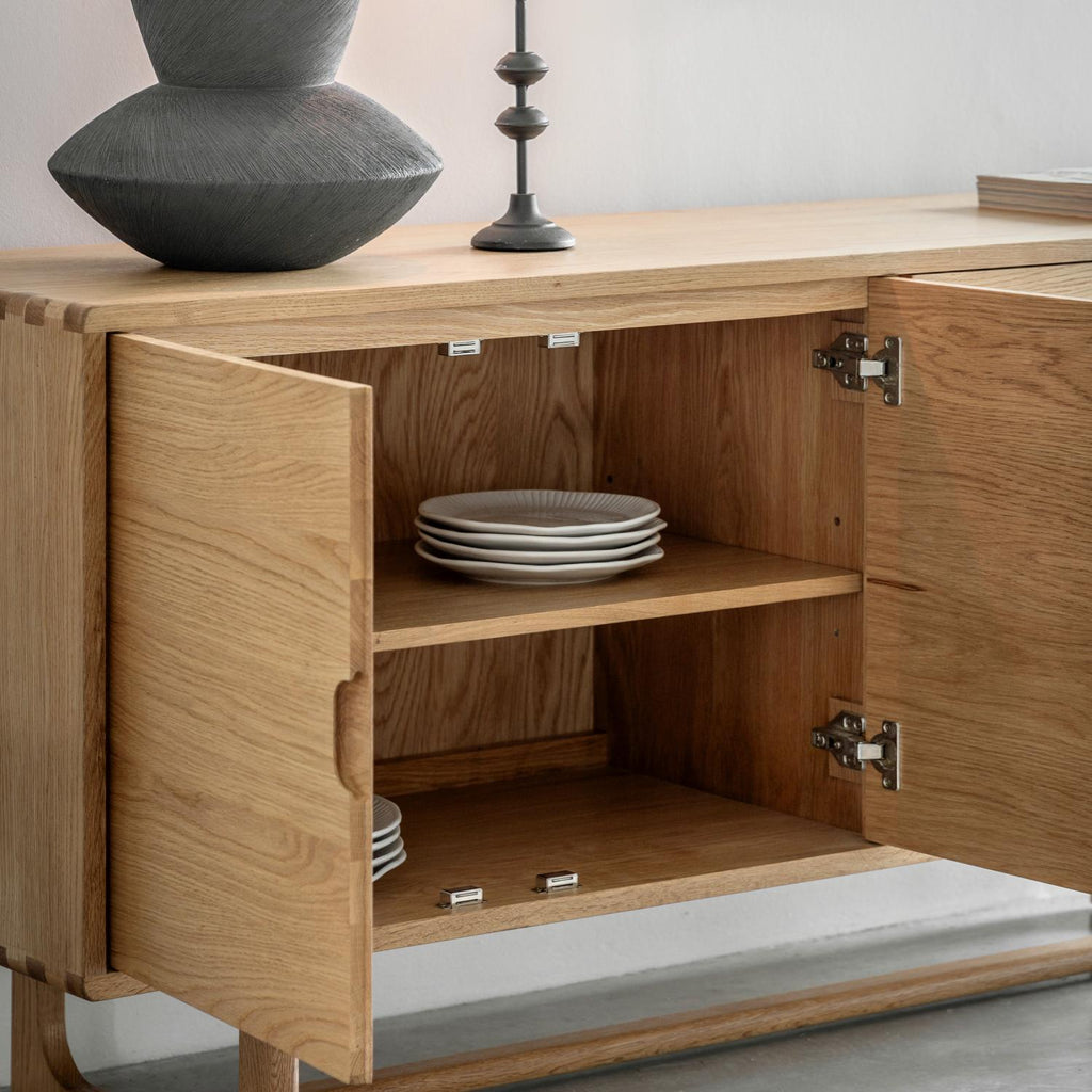 Craft 4 Door Sideboard Natural