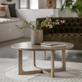 Craft Round Coffee Table Smoked