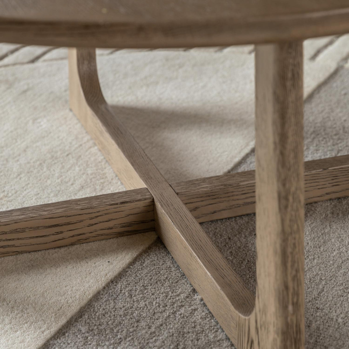Craft Round Coffee Table Smoked