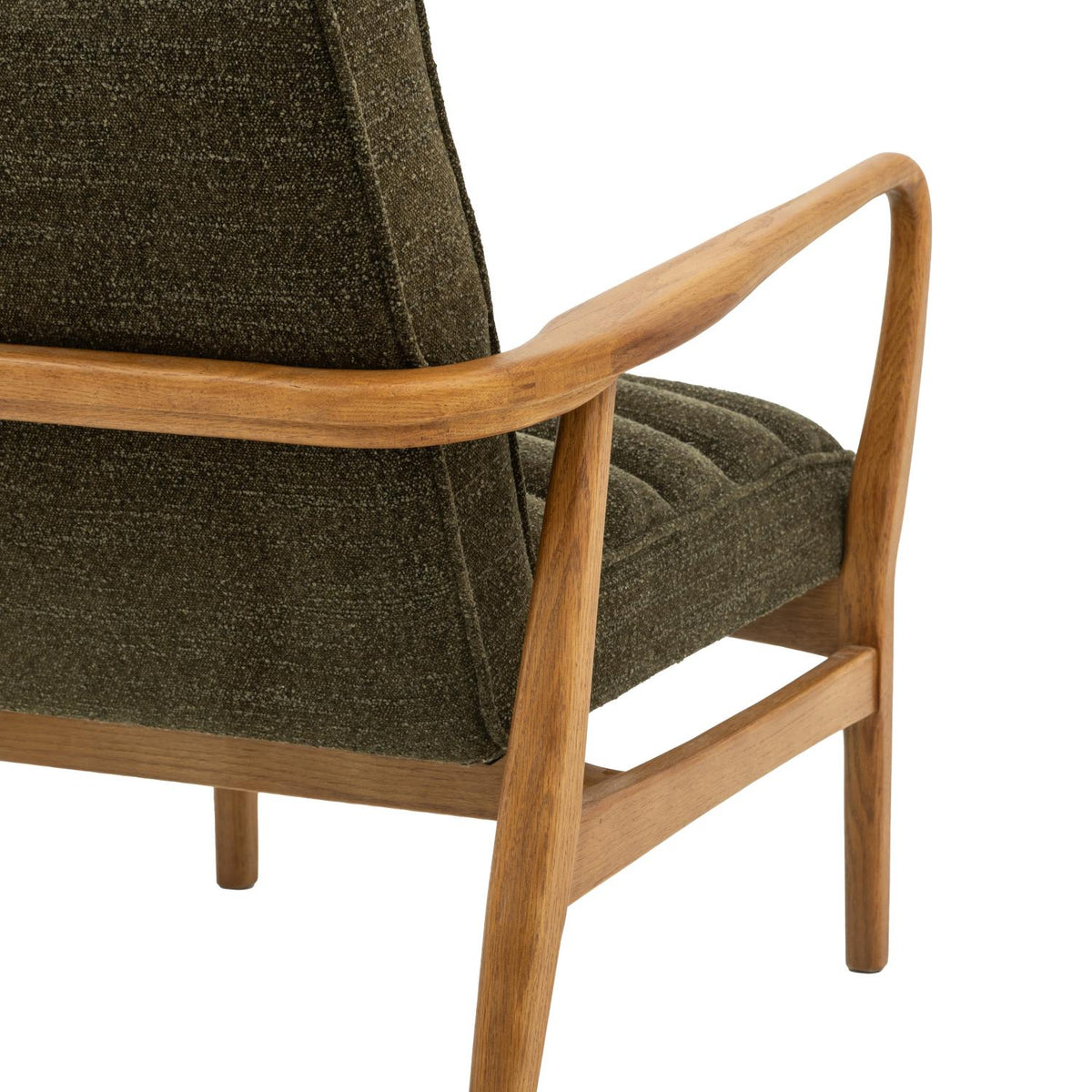 Datsun Armchair Green Boucle