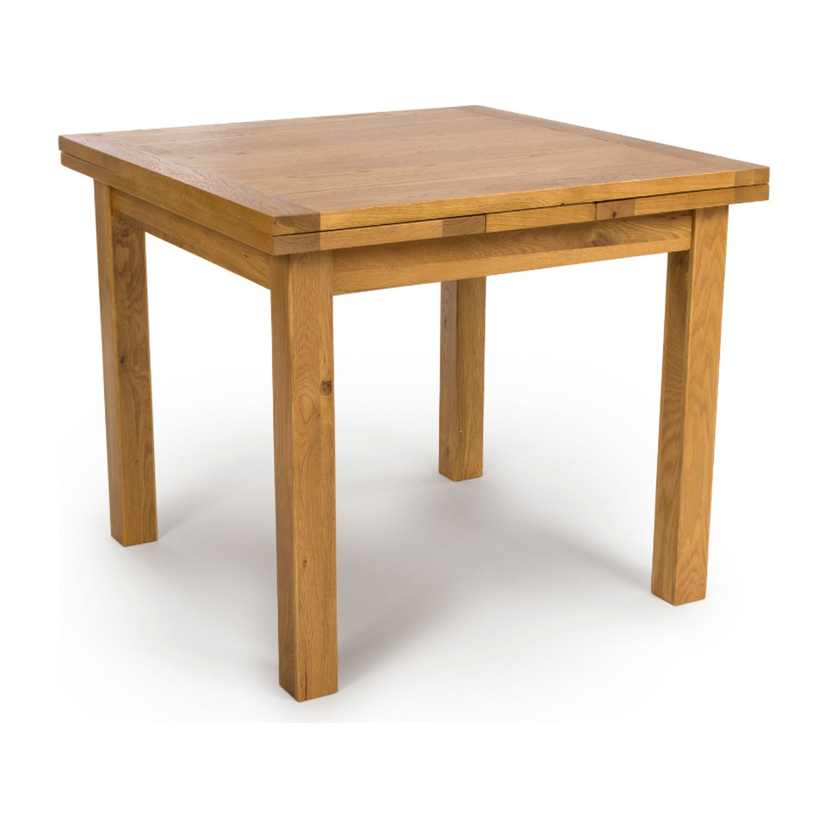 Devon Oak Draw Leaf Dining Table 90-160cm