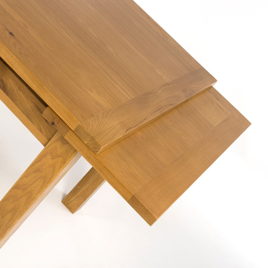 Devon Oak Draw Leaf Dining Table 90-160cm