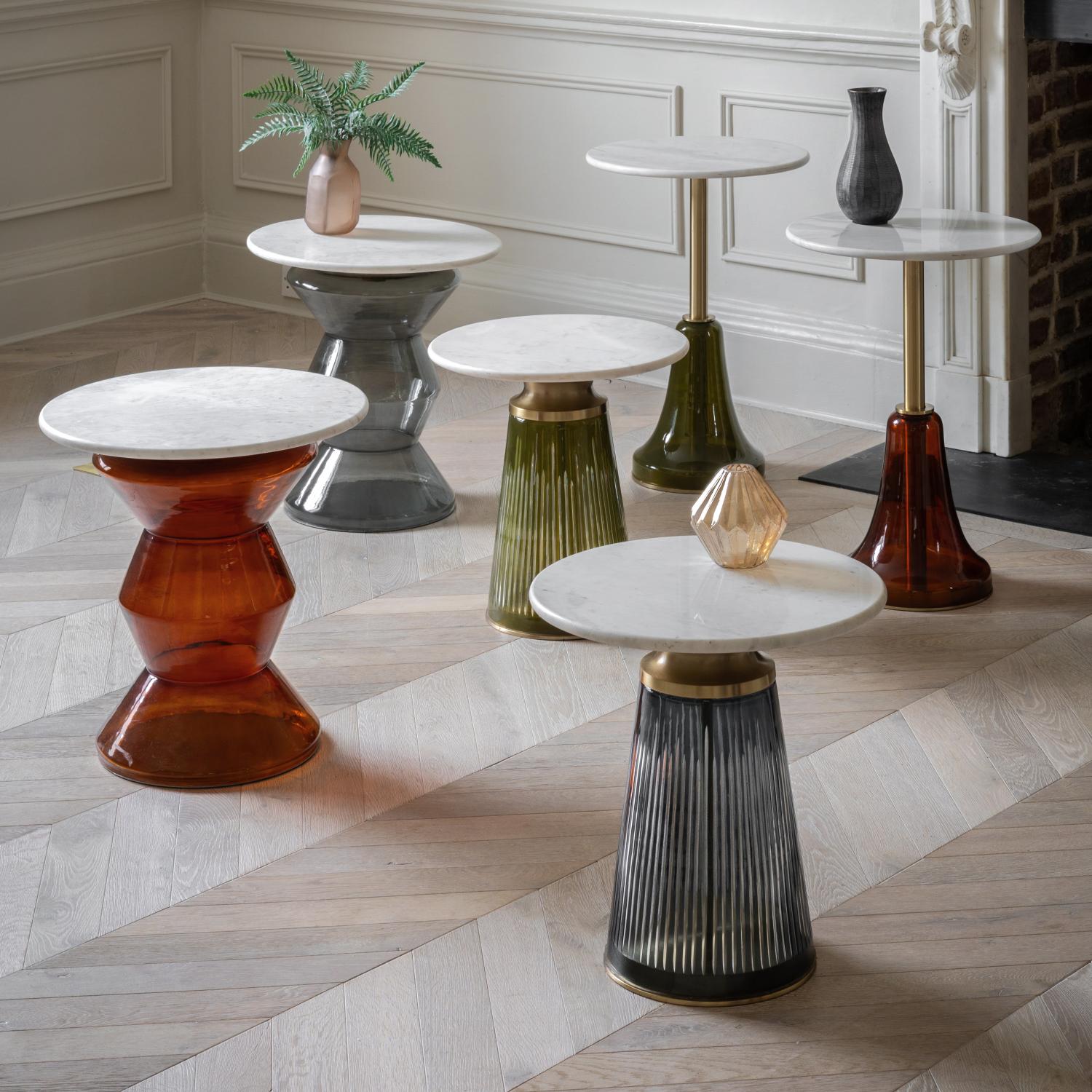 Bilbao Side Table Orange