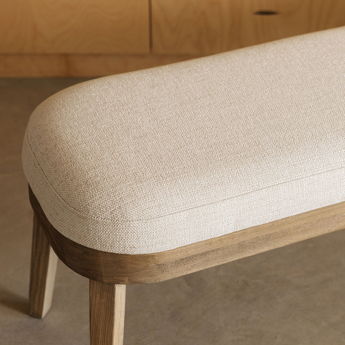 Hampton Dining Bench - Beige