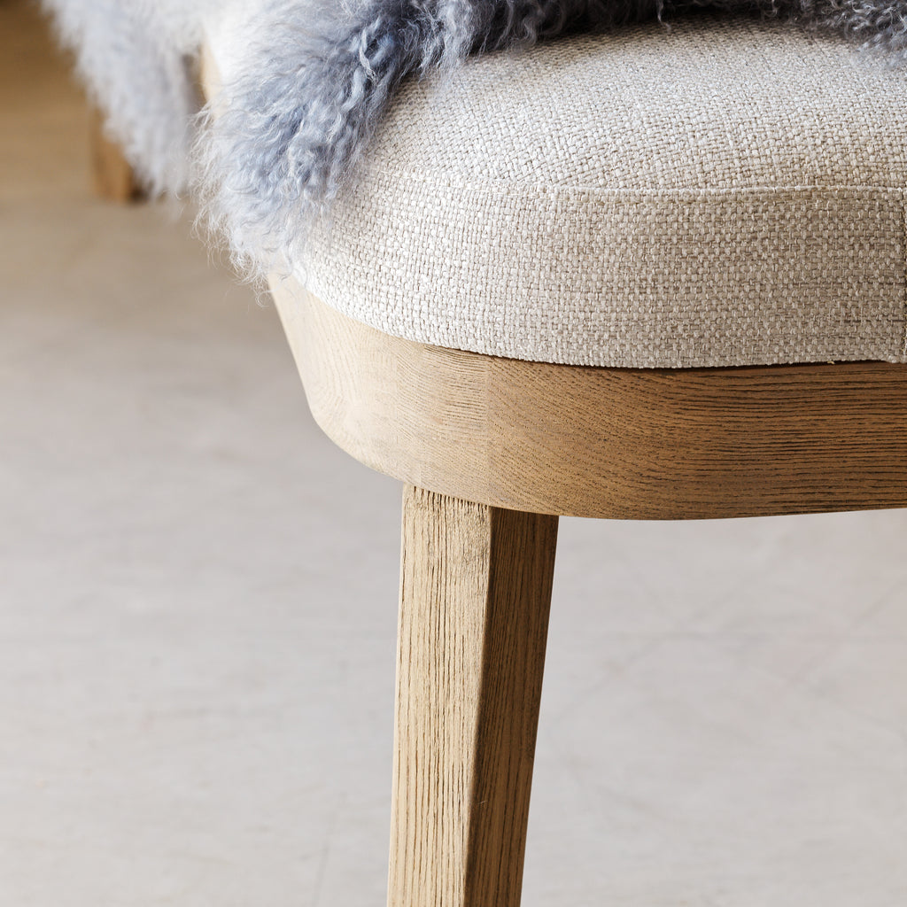 Hampton Dining Bench - Grey