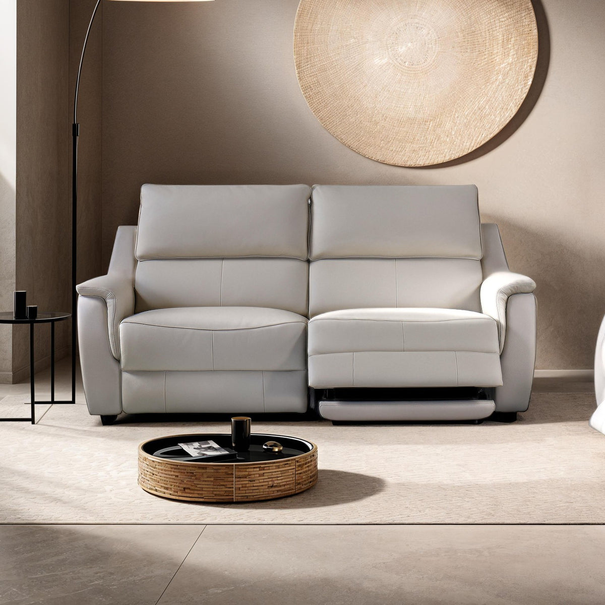 Naples Cloud 3 Seater Power Recliner Sofa