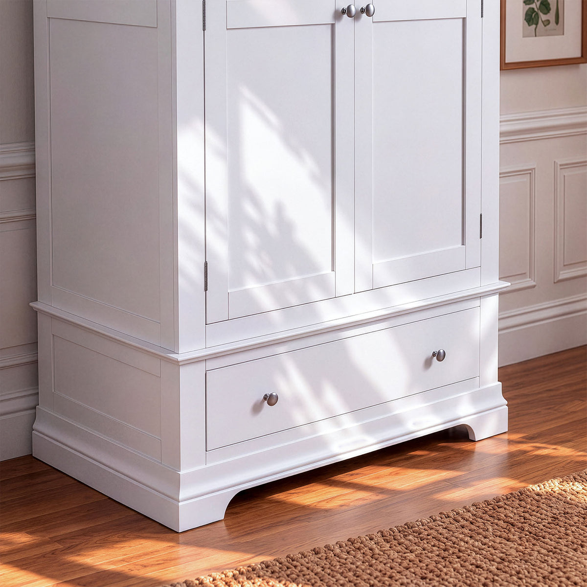 Provence Gents Wardrobe in white