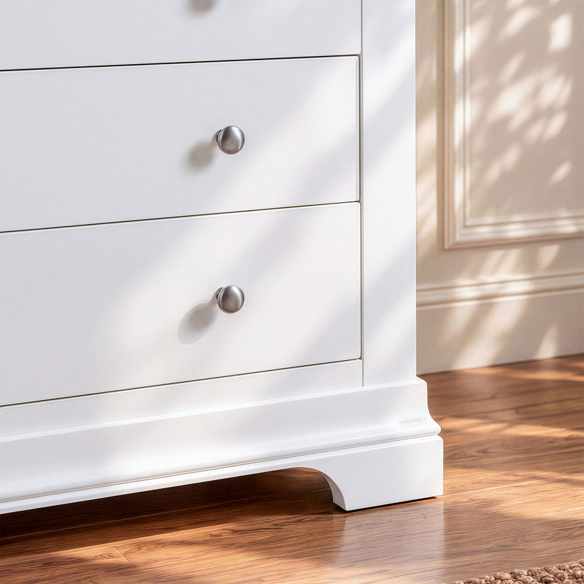 Provence 2 over 3 chest in white