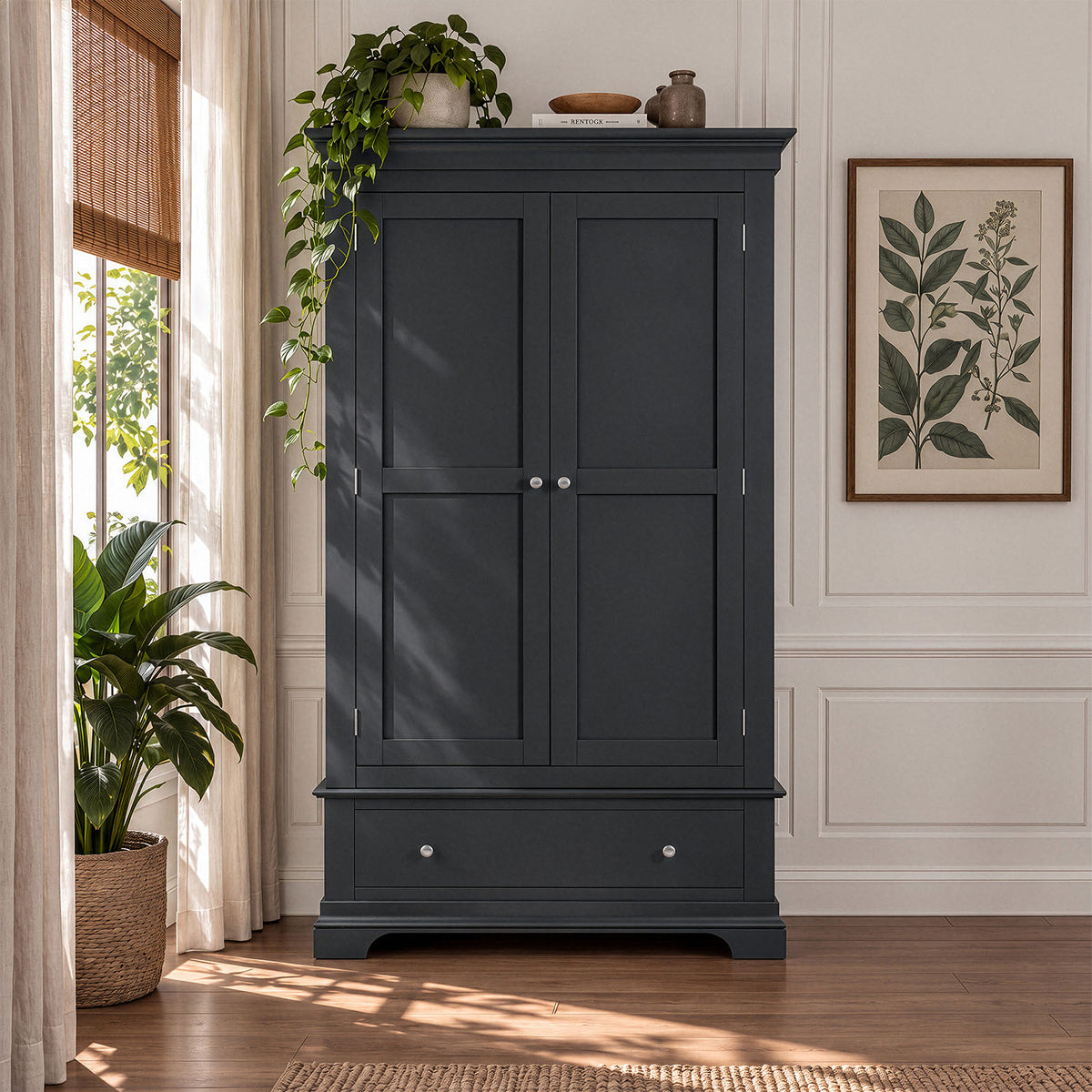 Provence Gents Wardrobe in Black