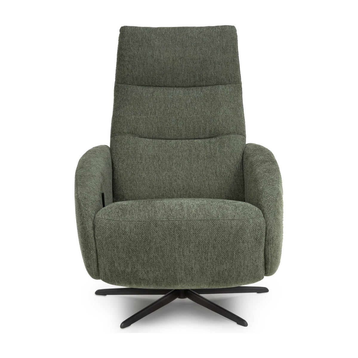 Sicily Green Power Swivel Recliner