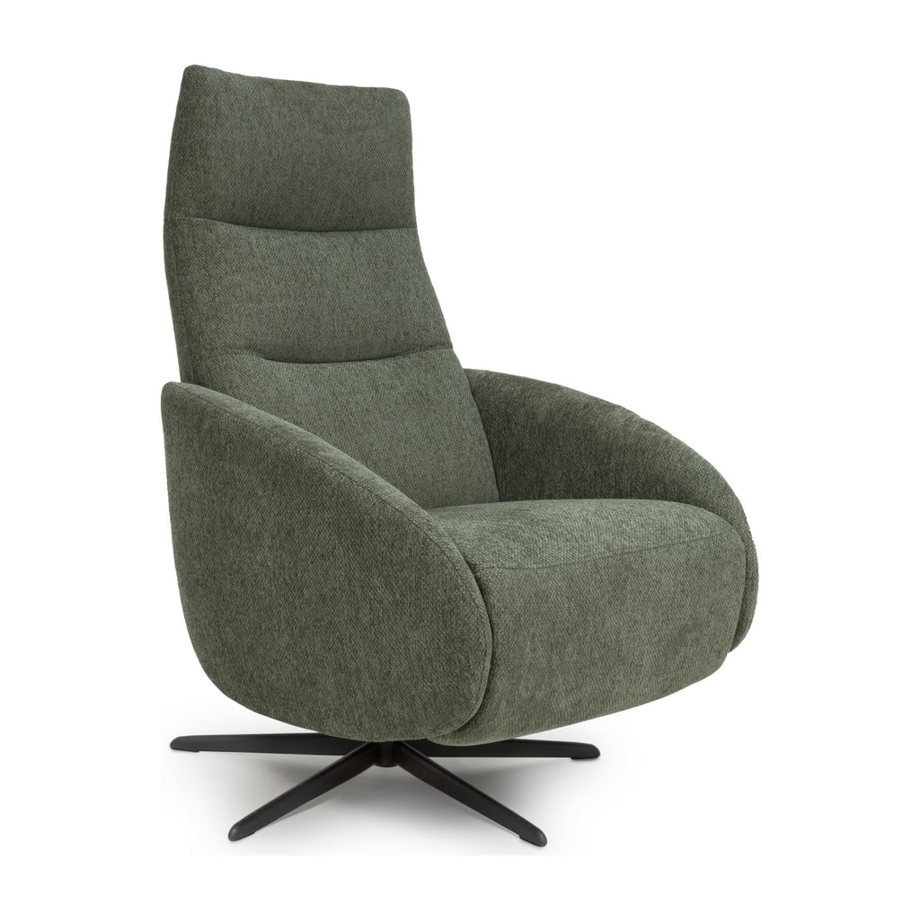 Sicily Green Power Swivel Recliner