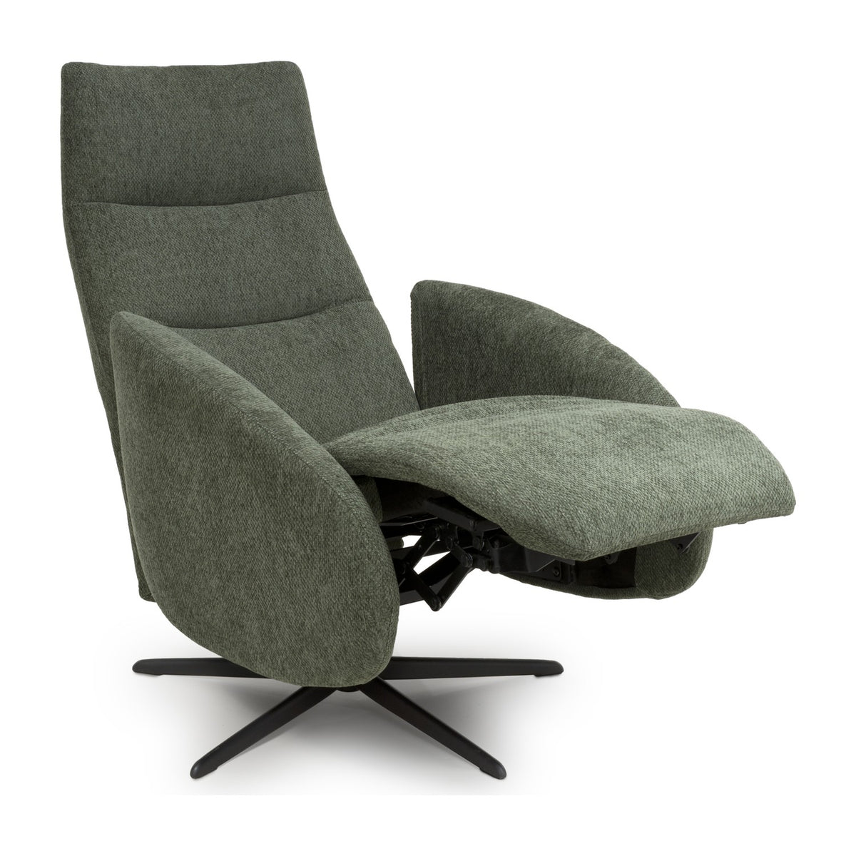 Sicily Green Power Swivel Recliner