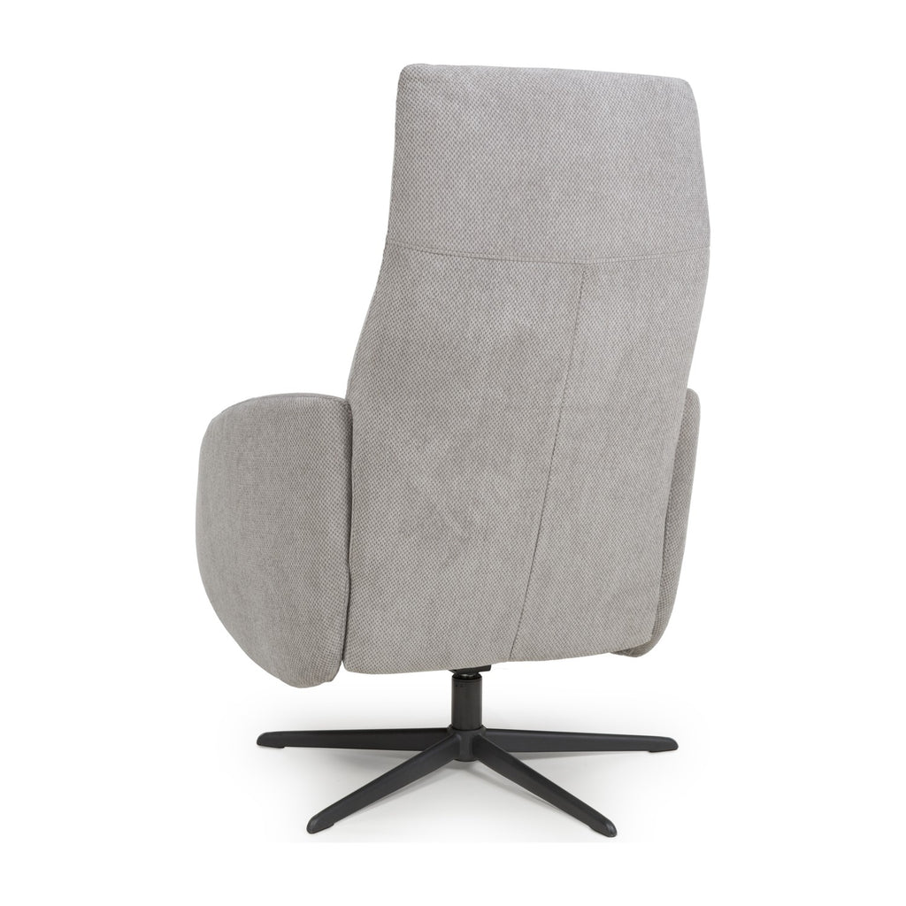 Sicily Pewter Power Swivel Recliner
