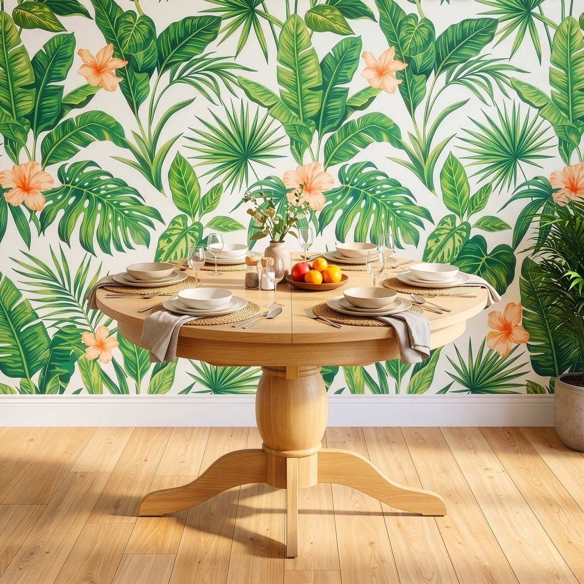 Tavistock 1.1m-1.5m Round Extending Pedestal Table