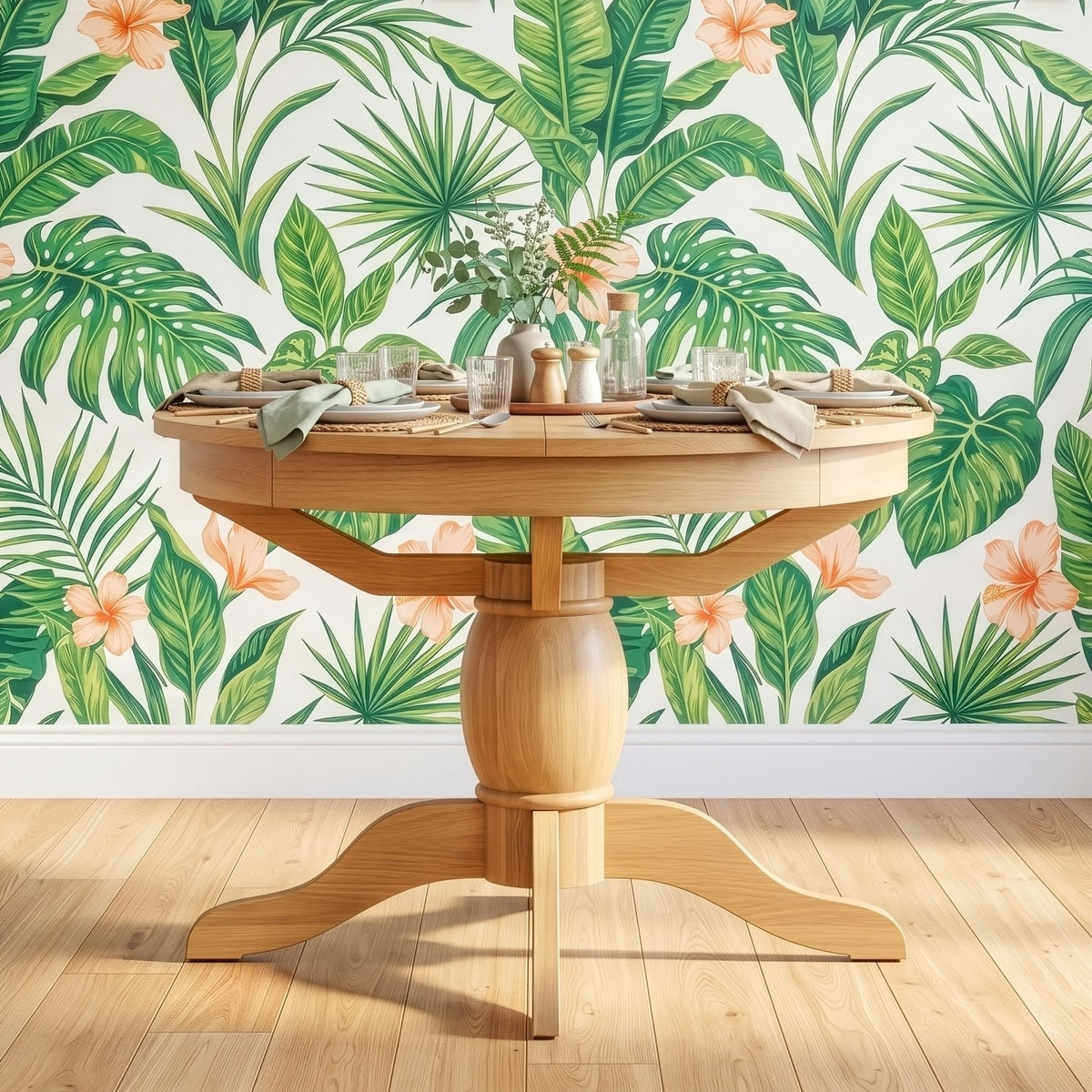 Tavistock 1.1m-1.5m Round Extending Pedestal Table