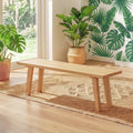 Wooden Dining Bench in oak finish
