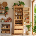 Tavistock Single Larder Unit in Oak Finish
