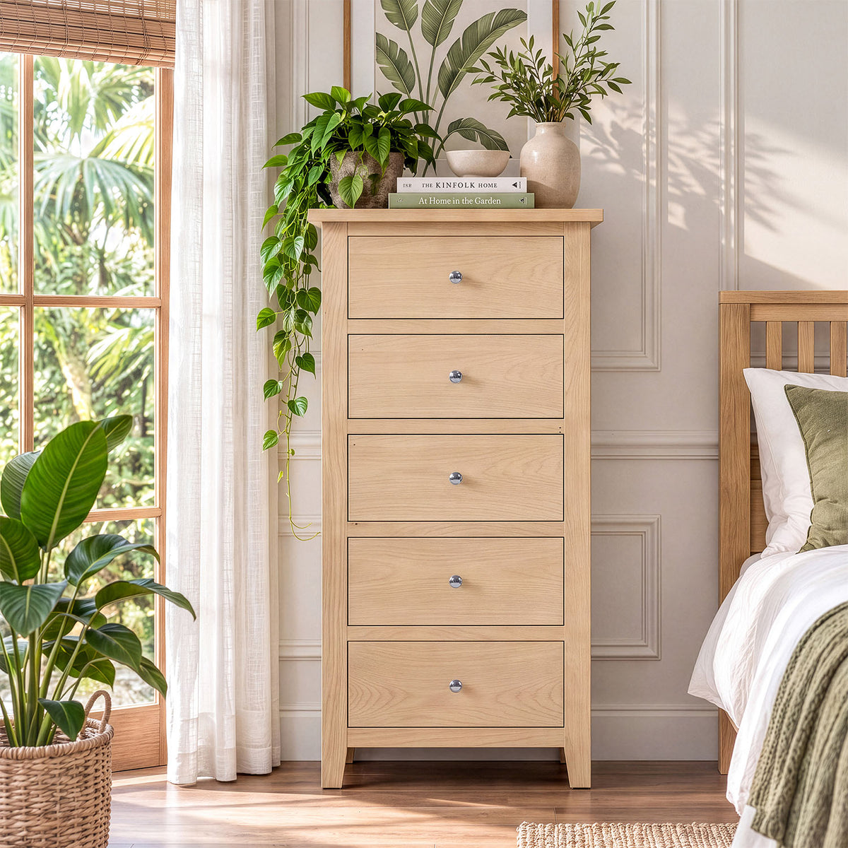 Tavistock 5 Drawer Tall Chest